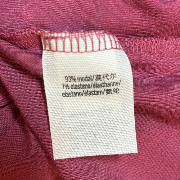 Victoria's Secret PINK Shirt Women's Small Mauve Pink SUPER SOFT Modal Tie Front - Picture 5 of 8